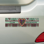 AndersonScottishTartan Autoaufkleber (Auf Auto)