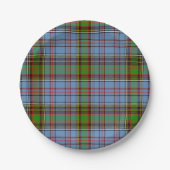 AndersonScottishTartan Pappteller (Vorderseite)