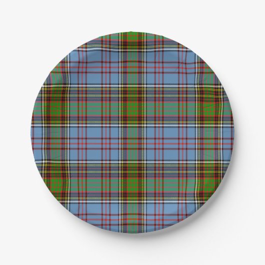 AndersonScottishTartan Pappteller (Vorderseite)