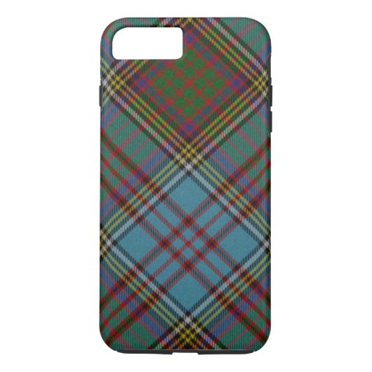 AndersonTartan iPhone 7 starker Plusfall Case-Mate iPhone Hülle (Rückseite)
