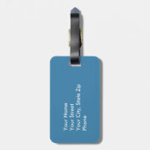 Andersontartan-karierter Gepäck-Umbau Gepäckanhänger (Rückseite vertikal)