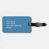 Andersontartan-karierter Gepäck-Umbau Gepäckanhänger (Rückseite horizontal)