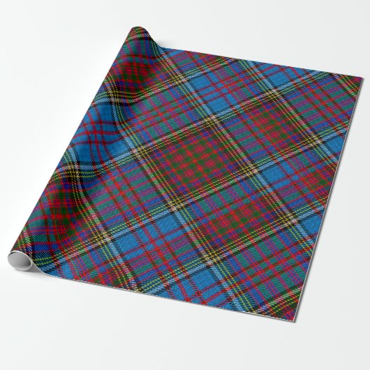 Andersontartan-Packpapier (diagonal) Geschenkpapier (Ungerollt)