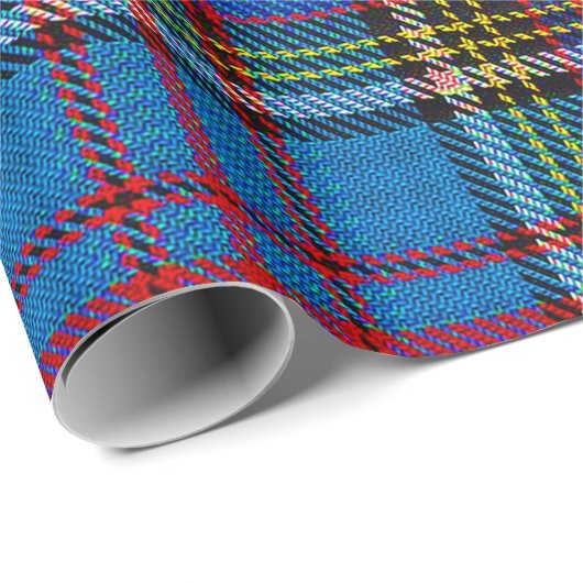 Andersontartan-Packpapier Geschenkpapier (Rolleneckpunkt)