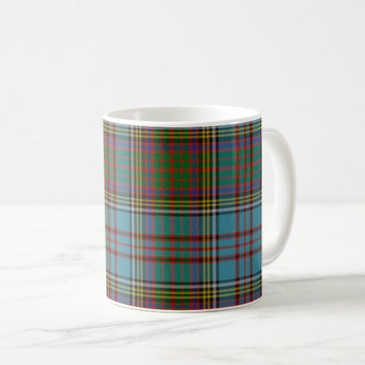 Andersontartan-Tasse Kaffeetasse (VorderseiteRechts)
