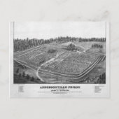 Andersonville Prison von John L Ransom Postkarte (Vorderseite)