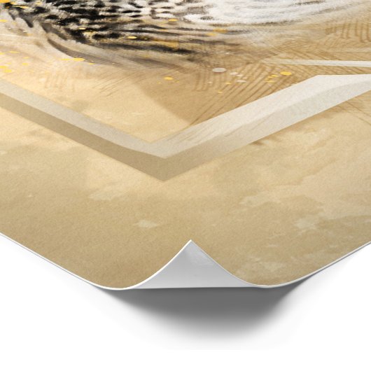 Anderssen Adolf, Schachspieler, Poster (Ecke)