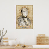 Anderssen Adolf, Schachspieler, Poster (Küche)