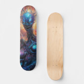 Anderswo Kreatur: Surreal Skateboard Design (Vorderseite)