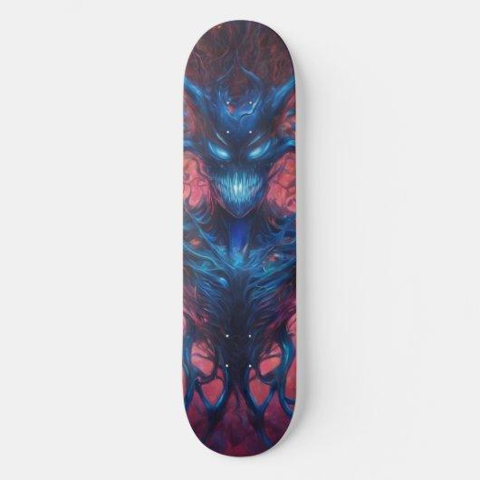 Anderswo Kreatur: Surreal Skateboard Design (Vorderseite)