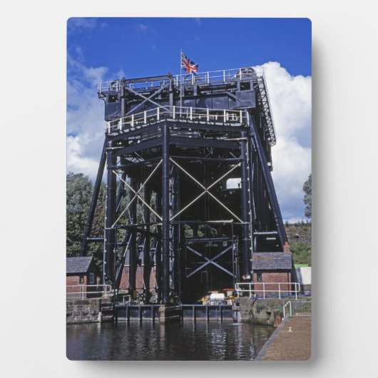 Anderton Lift Cheshire England Fotoplatte (Vorderseite)