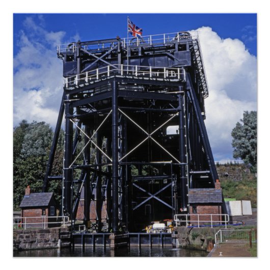 Anderton Lift Cheshire England Poster (Vorderseite)
