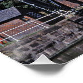 Anderton Lift Cheshire England Poster (Ecke)