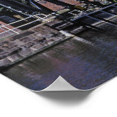 Anderton Lift Cheshire England Poster (Ecke)