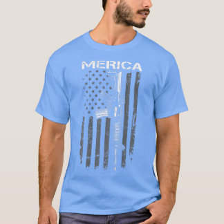 Änderung 4. Juli AR15 USA Flag (O T-Shirt