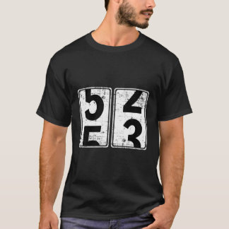Änderung 52-53 31. Gruß Geburt B-Tag T-Shirt