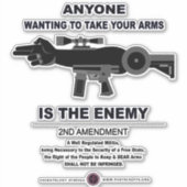 Änderung Aufkleber (Vorderseite)