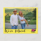 Änderung der Adresse 2 Postkarte (Vorderseite)