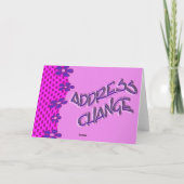 Änderung der Adresse Ankündigung (Rückseite)