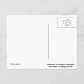 Änderung der Adresse Chipmunk-Postkarte Ankündigungspostkarte (Rückseite)