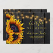 Änderung der Adresse des Erntedanks auf der neuen Ankündigung (Vorne/Hinten)