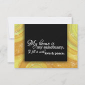 Änderung der Adresse, die wir übertragen Haus Erwä Ankündigung (Vorderseite)