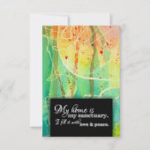 Änderung der Adresse, die wir übertragen Haus Erwä Ankündigung (Vorderseite)