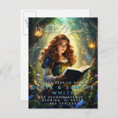 Änderung der Adresse, die wir verschoben haben Ankündigungspostkarte (Vorne/Hinten)