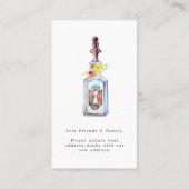 Änderung der Adresse | Einlage bewegen Telefonnummerkarte (Rückseite)