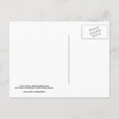 Änderung der Adresskarte: Berghütte Ankündigungspostkarte (Rückseite)