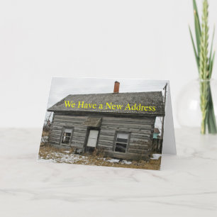 Änderung der Adresskarte im 18. Jahrhundert Ankündigung