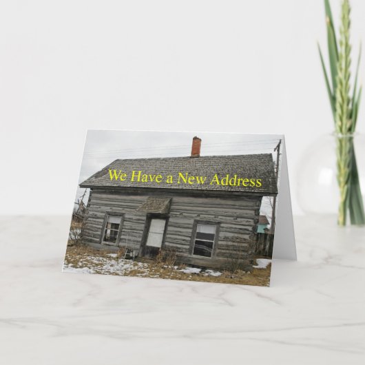 Änderung der Adresskarte im 18. Jahrhundert Ankündigung (Vorderseite)