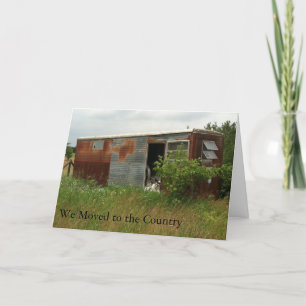 Änderung der Adresskarte: In das Land übertragen Ankündigung