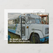 Änderung der Adresskarte: Kauf eines RV Ankündigungspostkarte (Vorne/Hinten)