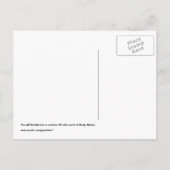 Änderung der Adresskarte: Kauf eines RV Ankündigungspostkarte (Rückseite)