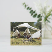 Änderung der Adresskarte - Lager Ankündigungspostkarte (Stehend Vorderseite)