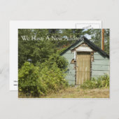 Änderung der Adresskarte Nr. 20 Ankündigungspostkarte (Vorne/Hinten)