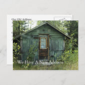 Änderung der Adresskarte Nr. 22 Ankündigungspostkarte (Vorne/Hinten)