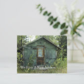 Änderung der Adresskarte Nr. 22 Ankündigungspostkarte (Stehend Vorderseite)