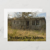 Änderung der Adresskarte Nr. 30 Ankündigungspostkarte (Vorne/Hinten)