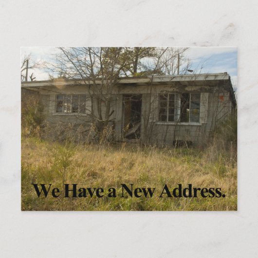 Änderung der Adresskarte Nr. 30 Ankündigungspostkarte (Vorderseite)