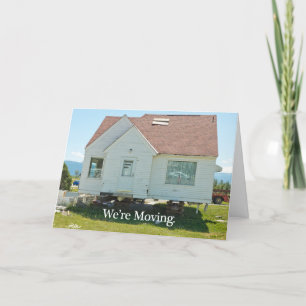 Änderung der Adresskarte: Wir bewegen uns Ankündigung