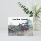 Änderung der Adresskarten Australisches Thema Postkarte (Stehend Vorderseite)