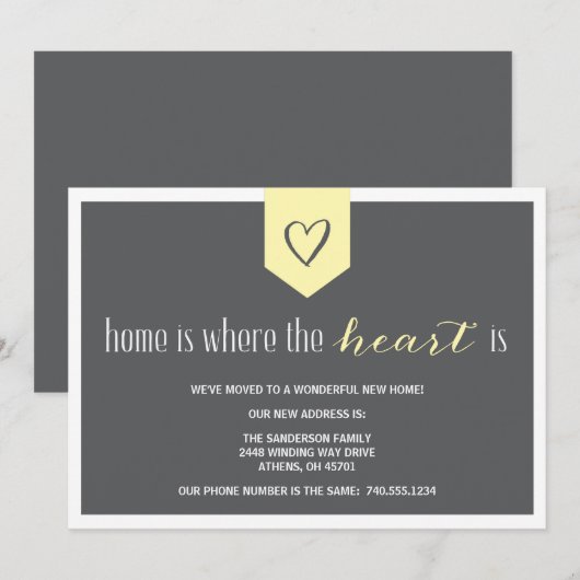 Änderung der Ankündigung (Vorne/Hinten)