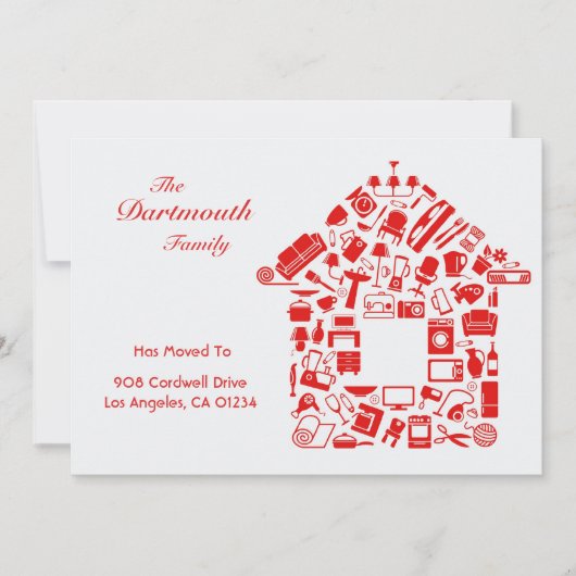 Änderung der Ankündigung von Adressdateien (Vorderseite)