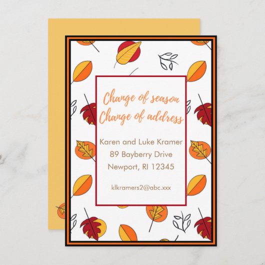 Änderung der Ankündigung zur Änderung der Jahresze (Vorne/Hinten)