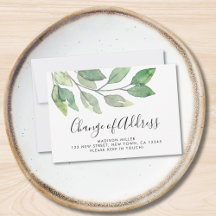 Änderung der Ankündigungskarte für Adressverschieb