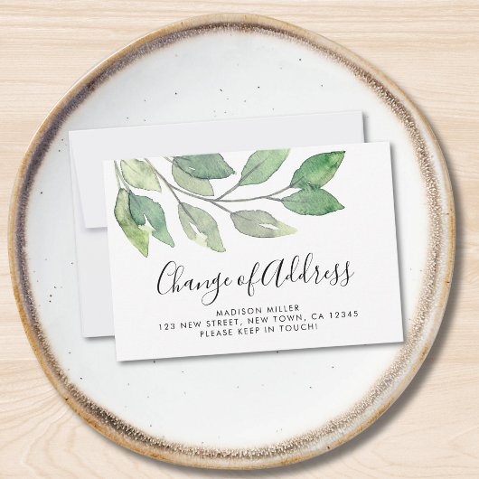 Änderung der Ankündigungskarte für Adressverschieb Mitteilungskarte