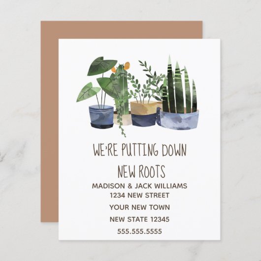 Änderung der Anschrift | Ankündigung der Beförderu (Vorne/Hinten)