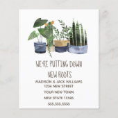 Änderung der Anschrift | Ankündigung der Beförderu (Vorderseite)